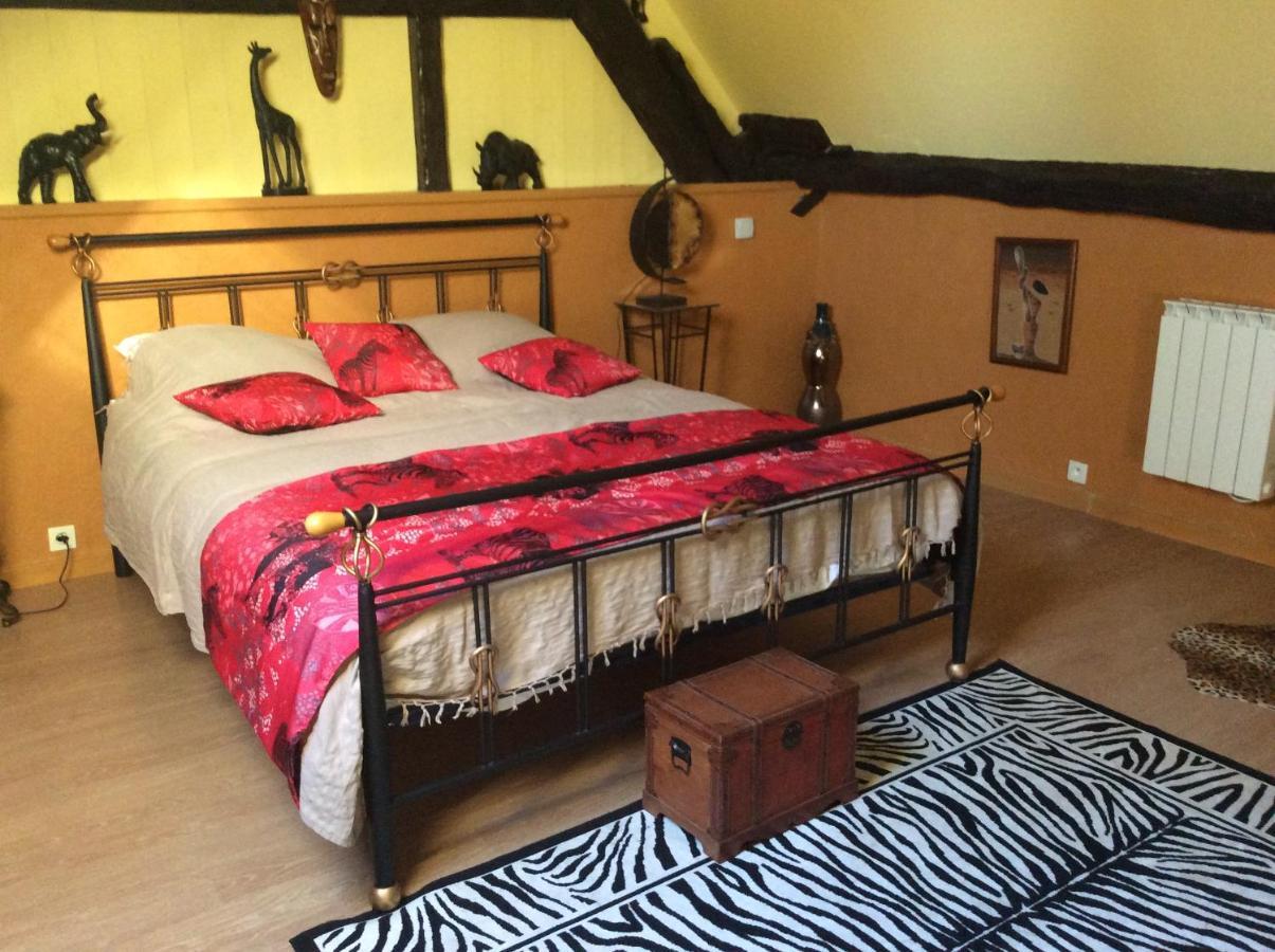 L Entre Deux Bed & Breakfast Champcey Bagian luar foto