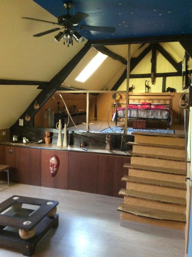 L Entre Deux Bed & Breakfast Champcey Bagian luar foto