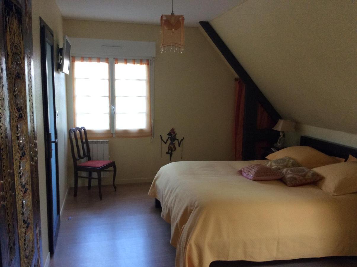 L Entre Deux Bed & Breakfast Champcey Bagian luar foto